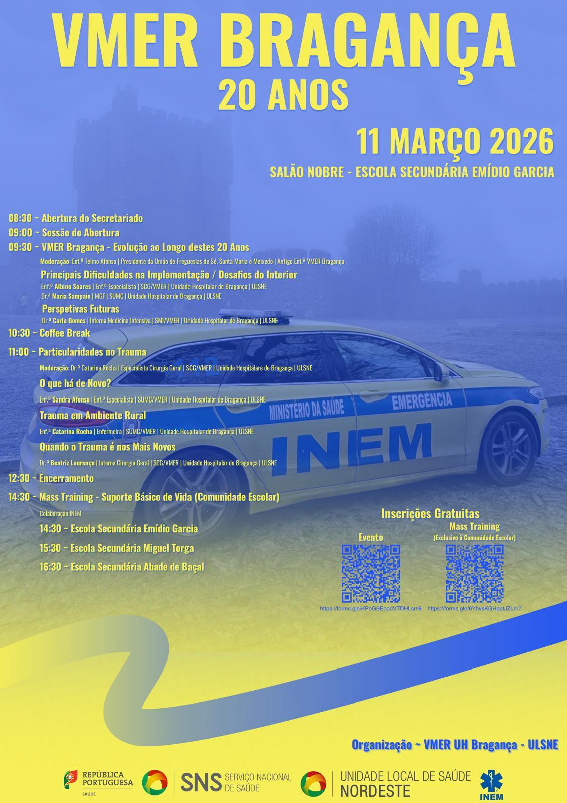 VMER Bragança 20 anos